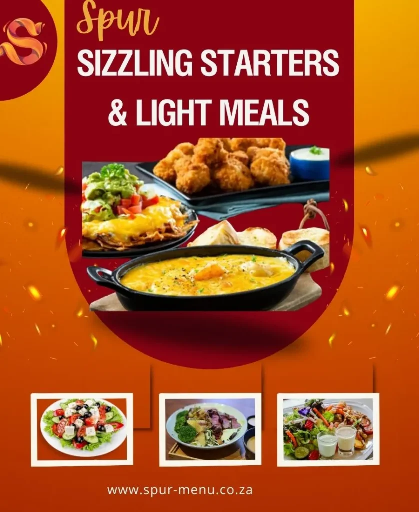 Sizzling Starters & Light Meals