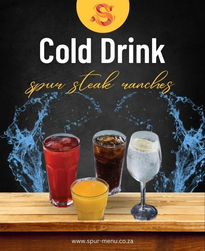 Spur Cold Drinks Menu With Prices