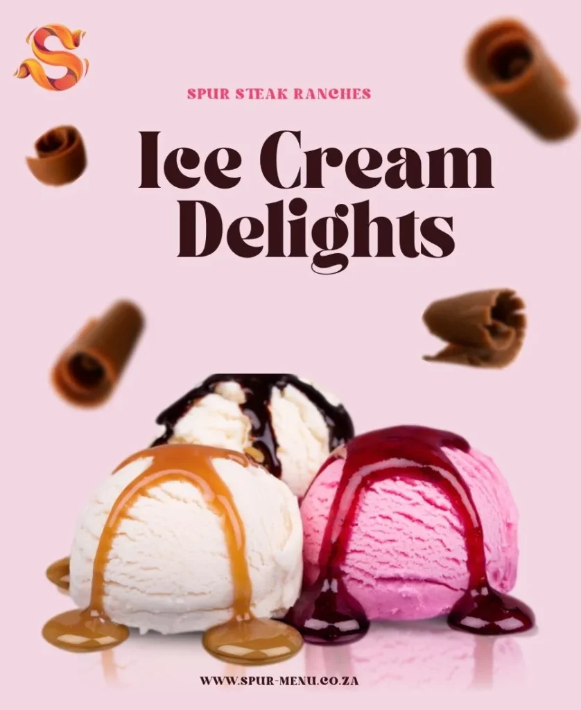 Spur Ice Cream Menu With Prices 2024