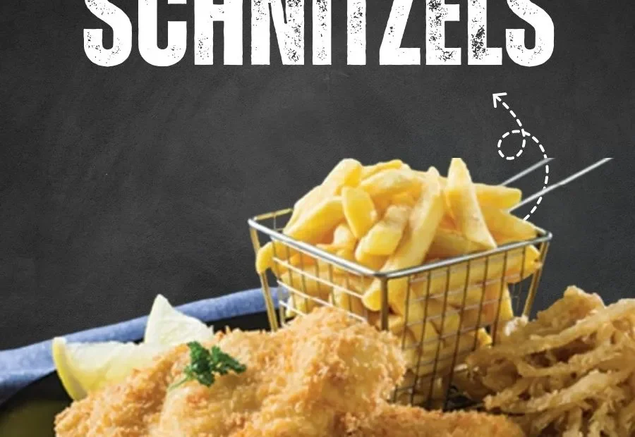 Spur Schnitzel Menu