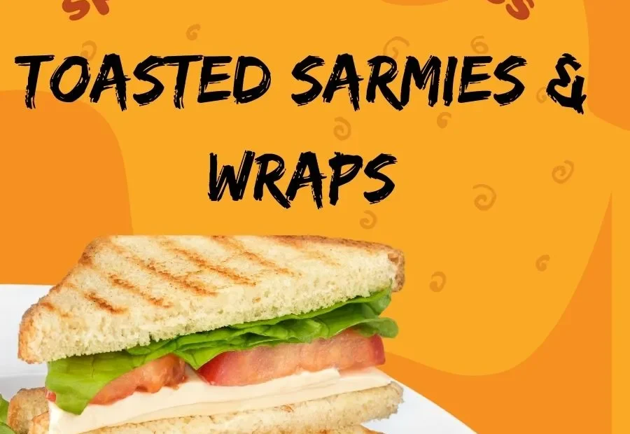 Spur Toasted Sarmies & Wraps Menu