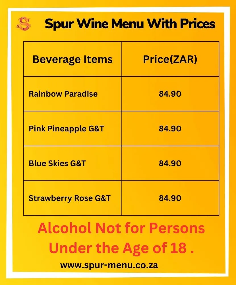 Spur Chilled Beverages: