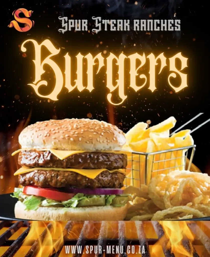 Spur Burgers Menu With Prices