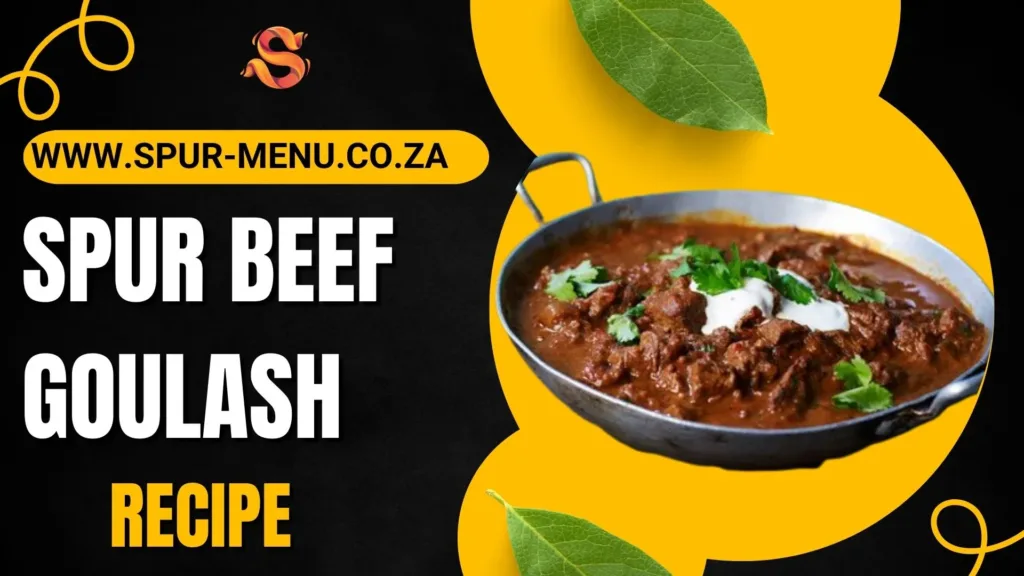 Spur Beef Goulash Recipe