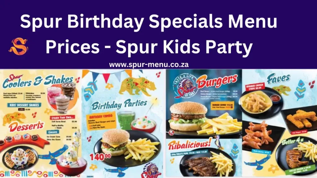 Comprehensive Spur Birthday Party Price List