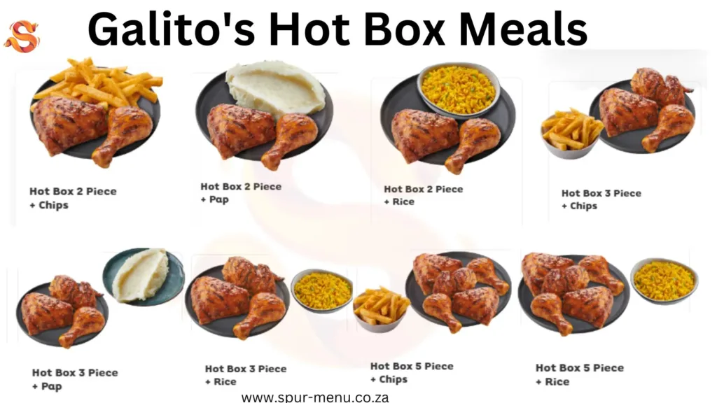 Galito's Hot Box Meals