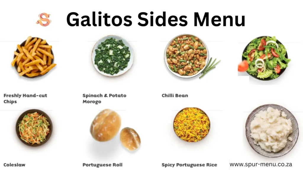 Galitos Sides Menu