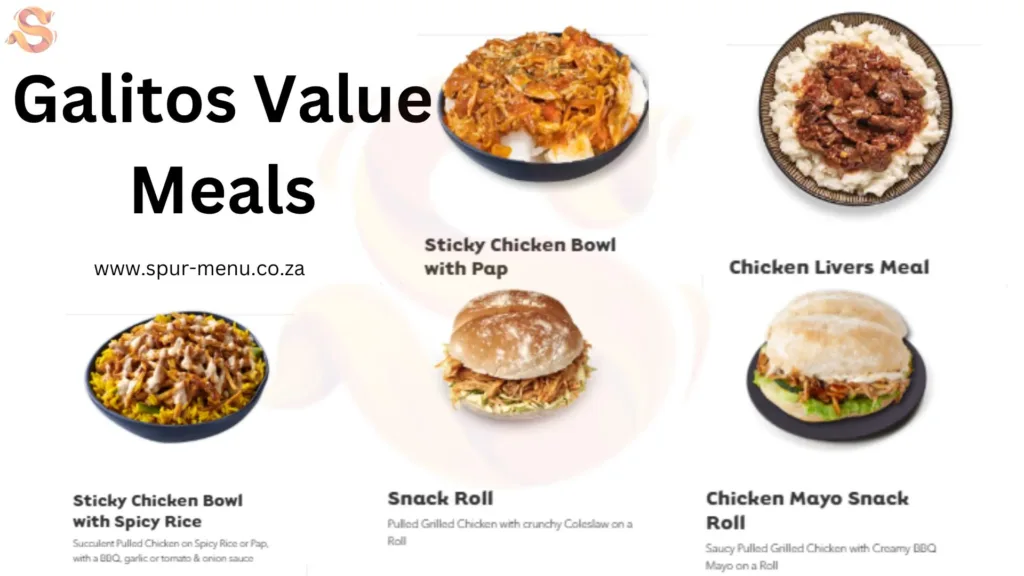 Galito's Value Meals