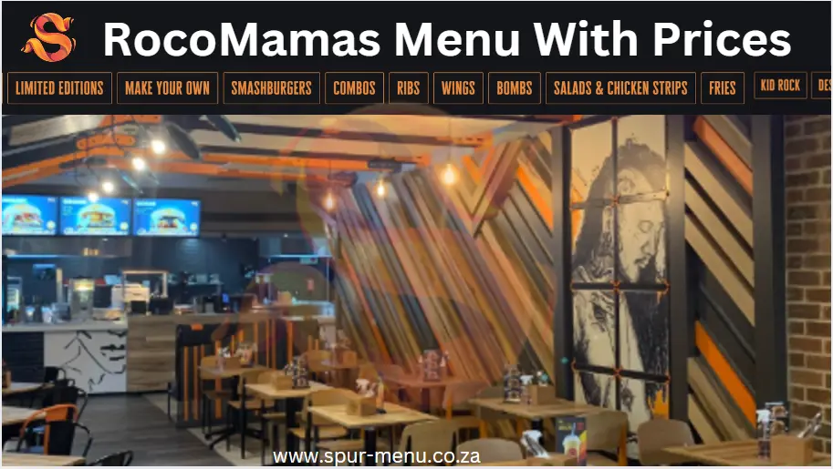 RocoMamas Menu